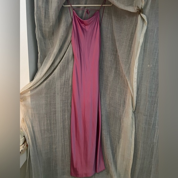 CHARCOAL CYRUS MAXI DRESS PINK SIZE 4 - Picture 3 of 5